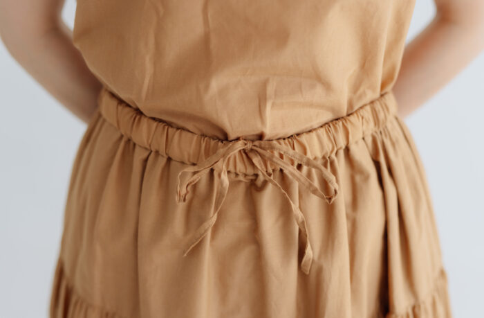 S/C TIERED SKIRT Terracotta 4 S/C TIERED SKIRT Terracotta 4