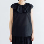 S/C PIERROT COLLAR NO SLEEVE  black