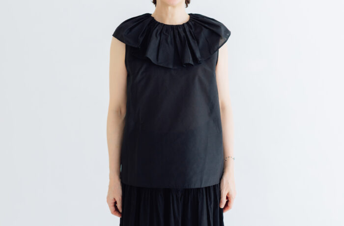 S/C PIERROT COLLAR NO SLEEVE black 1 S/C PIERROT COLLAR NO SLEEVE black 1