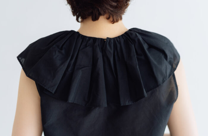 S/C PIERROT COLLAR NO SLEEVE black 4 S/C PIERROT COLLAR NO SLEEVE black 4