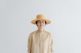 Ecru et pousse別注 raffia hat 1 Ecru et pousse別注 raffia hat 1