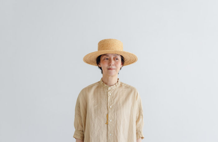 Ecru et pousse別注 raffia hat 1 Ecru et pousse別注 raffia hat 1