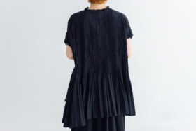 予約 RS067 Slab Cotton Smocked Blouse black 6月初〜6月中 3 予約 RS067 Slab Cotton Smocked Blouse black 6月初〜6月中 3