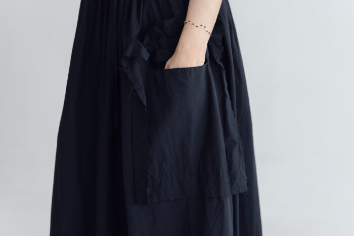 予約 G1267 CURIOUS SCALLOPED GATHER SKIRT mat black 3月初〜3月中 4 予約 G1267 CURIOUS SCALLOPED GATHER SKIRT mat black 3月初〜3月中 4