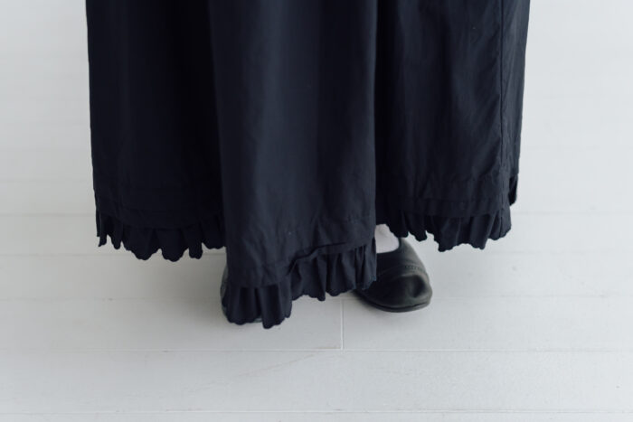予約 G1267 CURIOUS SCALLOPED GATHER SKIRT mat black 3月初〜3月中 5 予約 G1267 CURIOUS SCALLOPED GATHER SKIRT mat black 3月初〜3月中 5