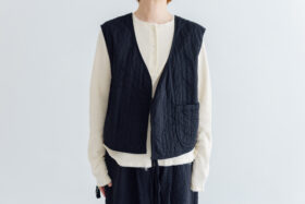 予約 G1258 RITA’S QUILT GILET noir 2月中〜2月末 1 予約 G1258 RITA’S QUILT GILET noir 2月中〜2月末 1