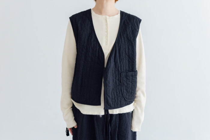 予約 G1258 RITA’S QUILT GILET noir 2月中〜2月末 1 予約 G1258 RITA’S QUILT GILET noir 2月中〜2月末 1