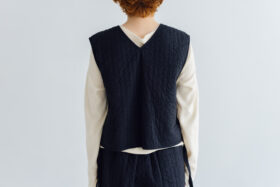 予約 G1258 RITA’S QUILT GILET noir 2月中〜2月末 3 予約 G1258 RITA’S QUILT GILET noir 2月中〜2月末 3