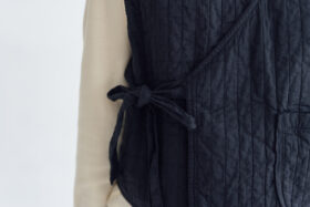 予約 G1258 RITA’S QUILT GILET noir 2月中〜2月末 5 予約 G1258 RITA’S QUILT GILET noir 2月中〜2月末 5