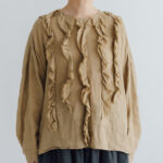 予約 G1282 VIVIENNE BLOUSE  beige 4月中旬〜4月末