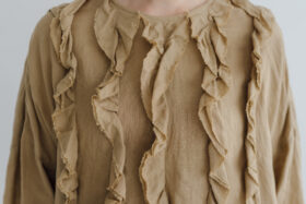 予約 G1282 VIVIENNE BLOUSE beige 4月中旬〜4月末 4 予約 G1282 VIVIENNE BLOUSE beige 4月中旬〜4月末 4