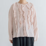 予約 G1282   VIVIENNE BLOUSE  pink 4月中旬〜4月末