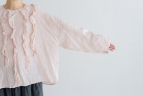 予約 G1282 VIVIENNE BLOUSE pink 4月中旬〜4月末 4 予約 G1282 VIVIENNE BLOUSE pink 4月中旬〜4月末 4